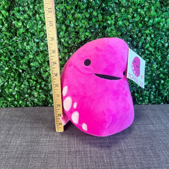 NWT Tonsil Plushie You're Swell Plush I Heart Guts Organ Stuffed Toy Pillow - Picture 2 of 7